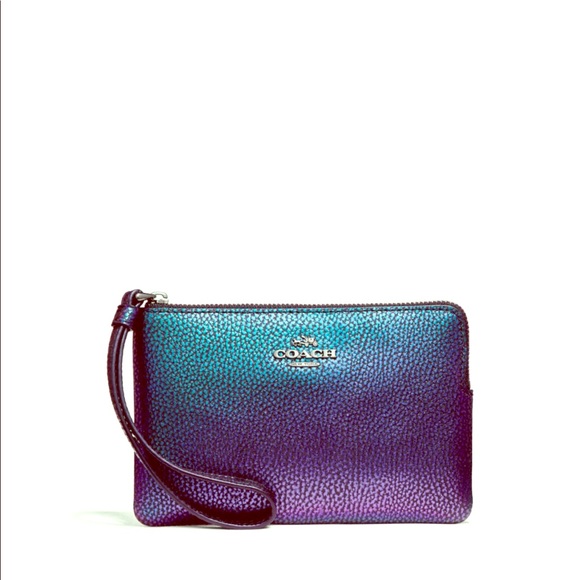 Coach Handbags - ✨RARE Coach Hologram Wristlet✨